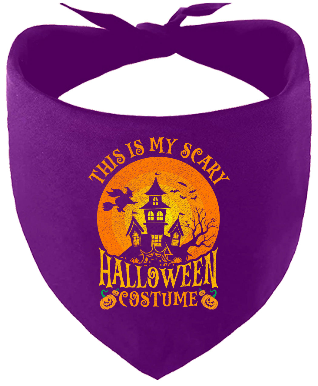 Scary Halloween Costume Pet Bandana