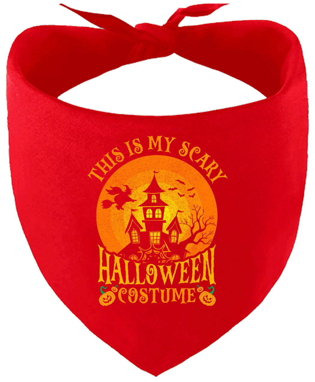 Scary Halloween Costume Pet Bandana