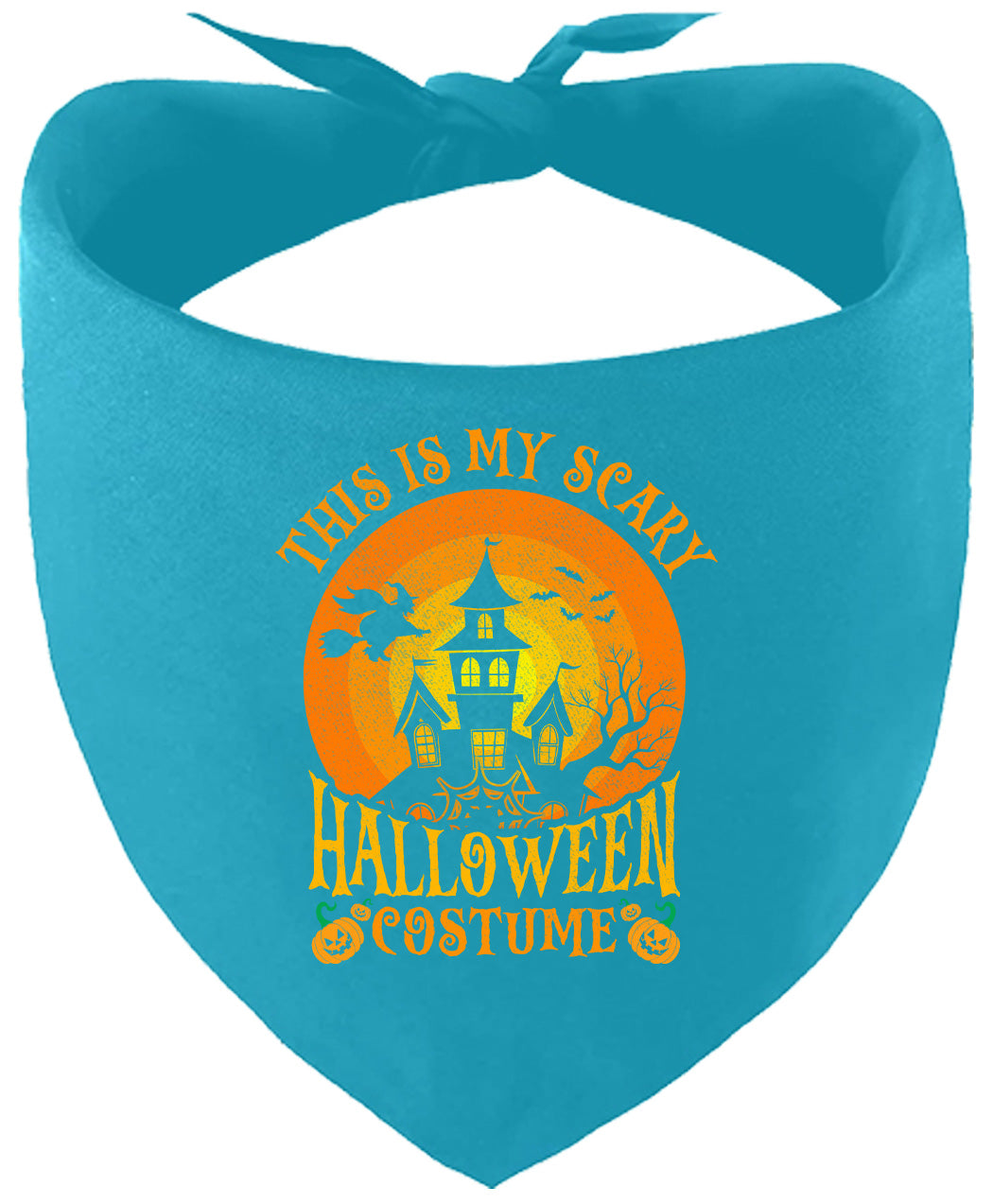 Scary Halloween Costume Pet Bandana