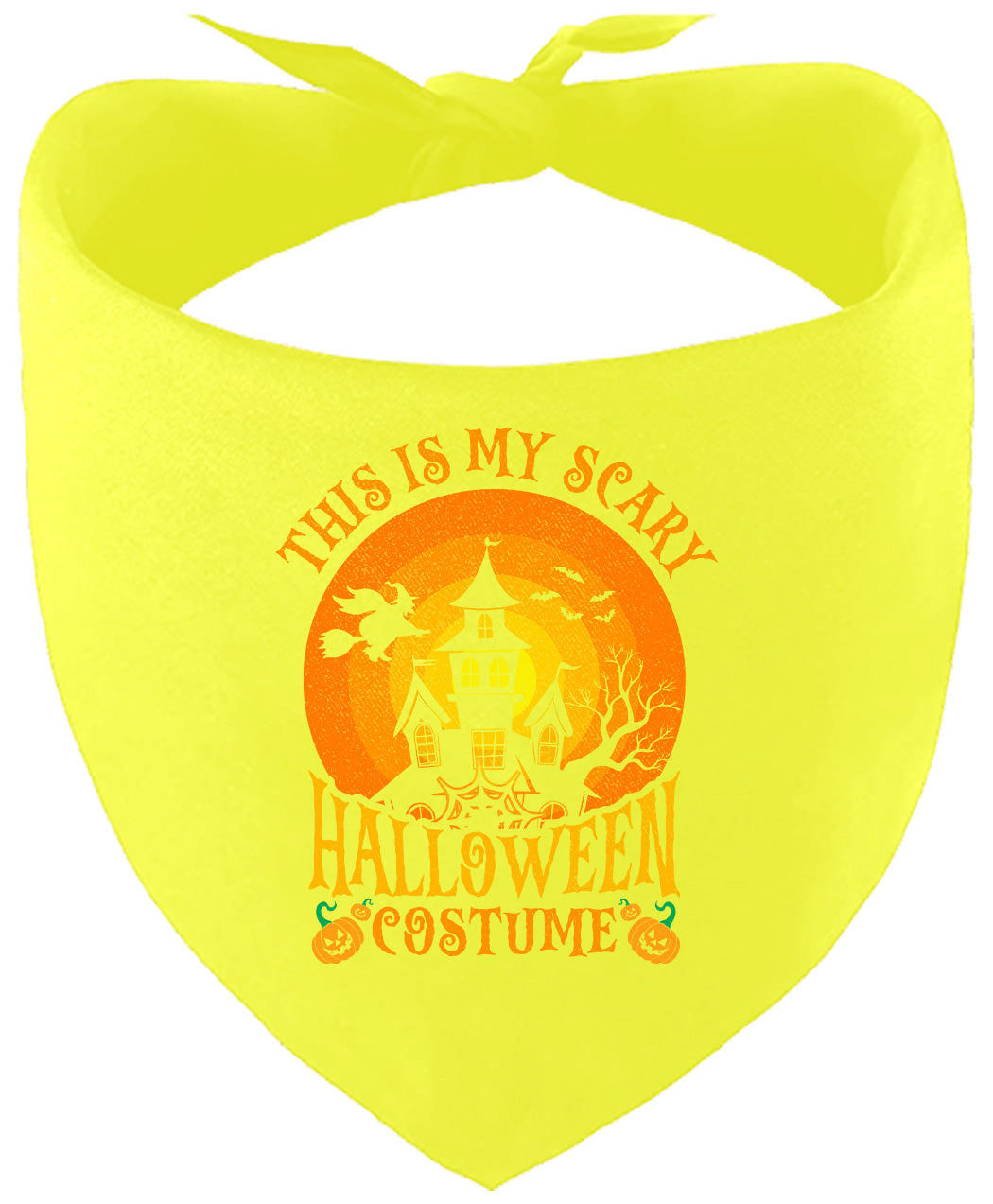 Scary Halloween Costume Pet Bandana
