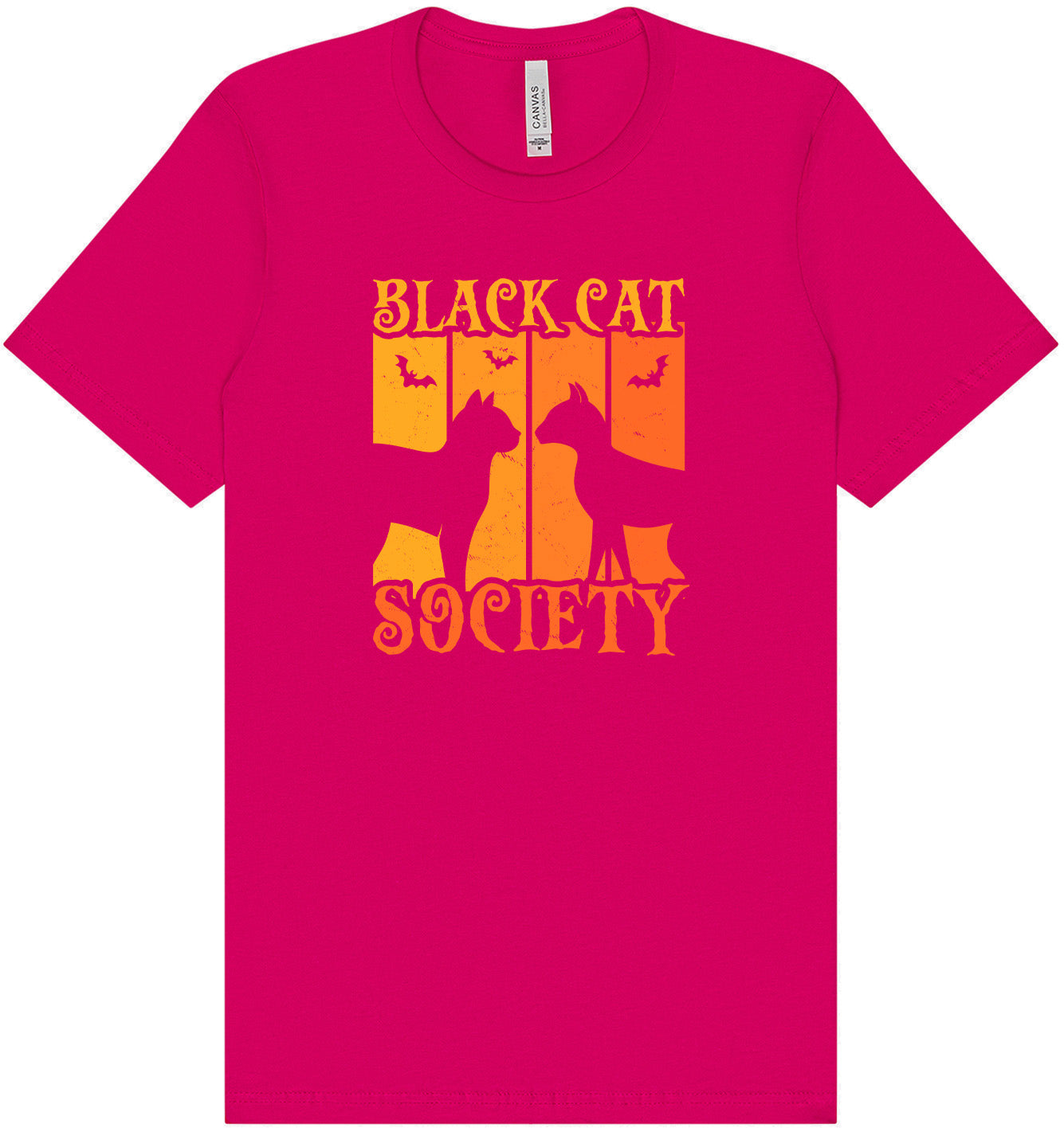 Black Cat Society Adult Bella Canvas Shirt