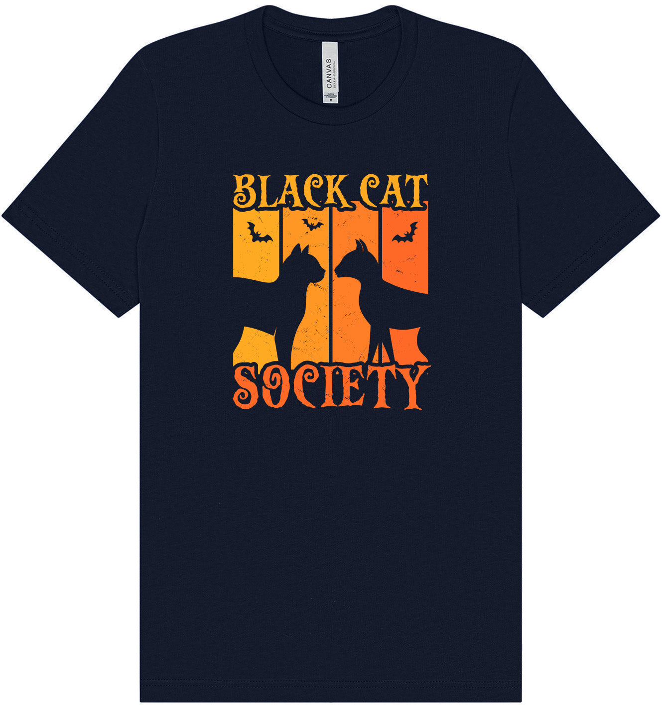 Black Cat Society Adult Bella Canvas Shirt