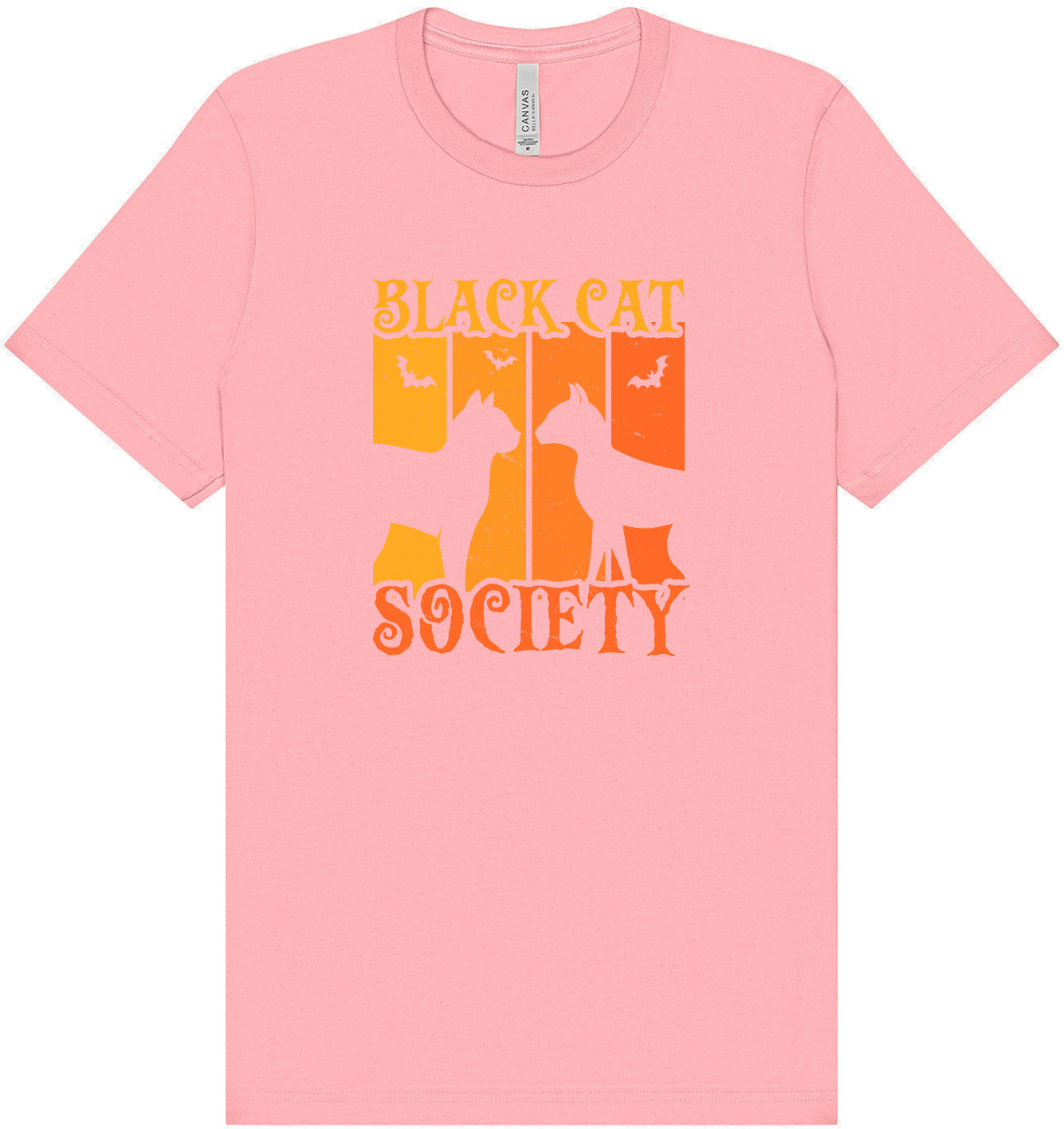 Black Cat Society Adult Bella Canvas Shirt