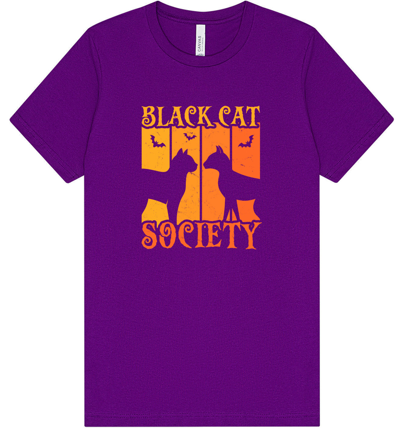 Black Cat Society Adult Bella Canvas Shirt