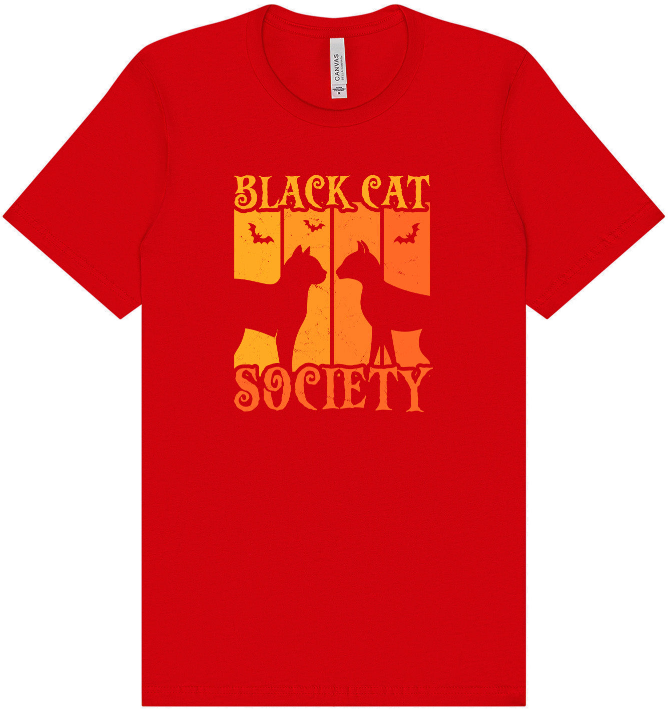 Black Cat Society Adult Bella Canvas Shirt