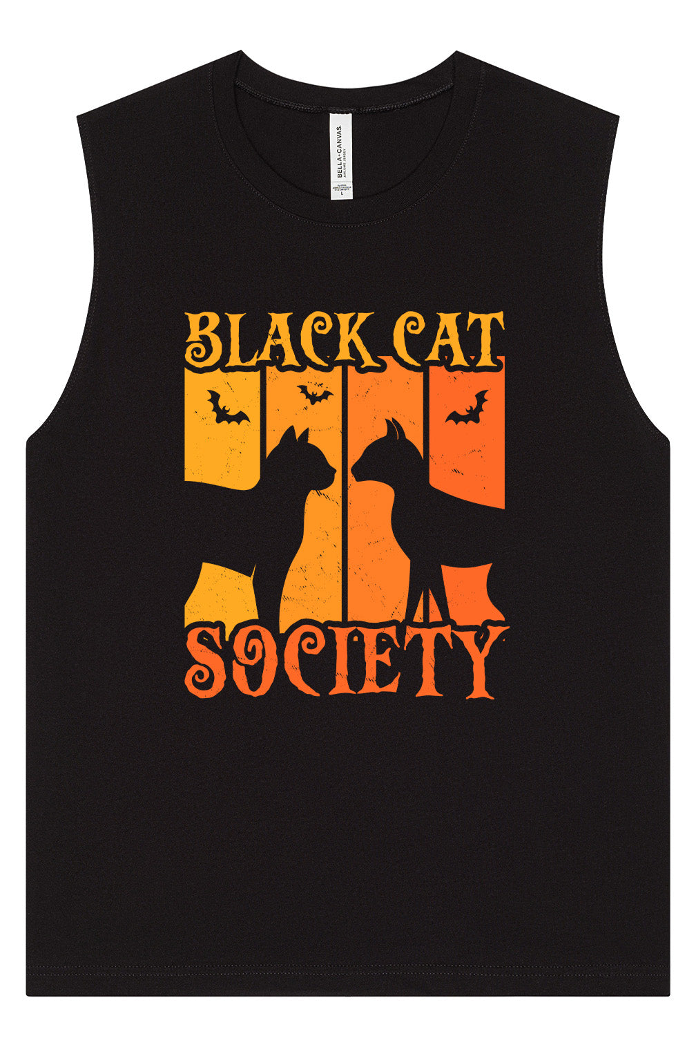 Black Cat Society Muscle Tank