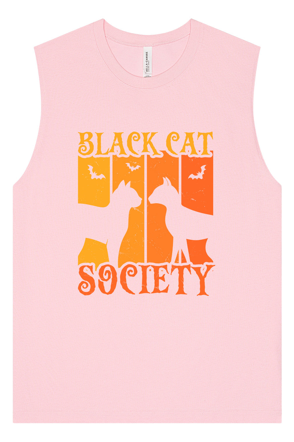 Black Cat Society Muscle Tank