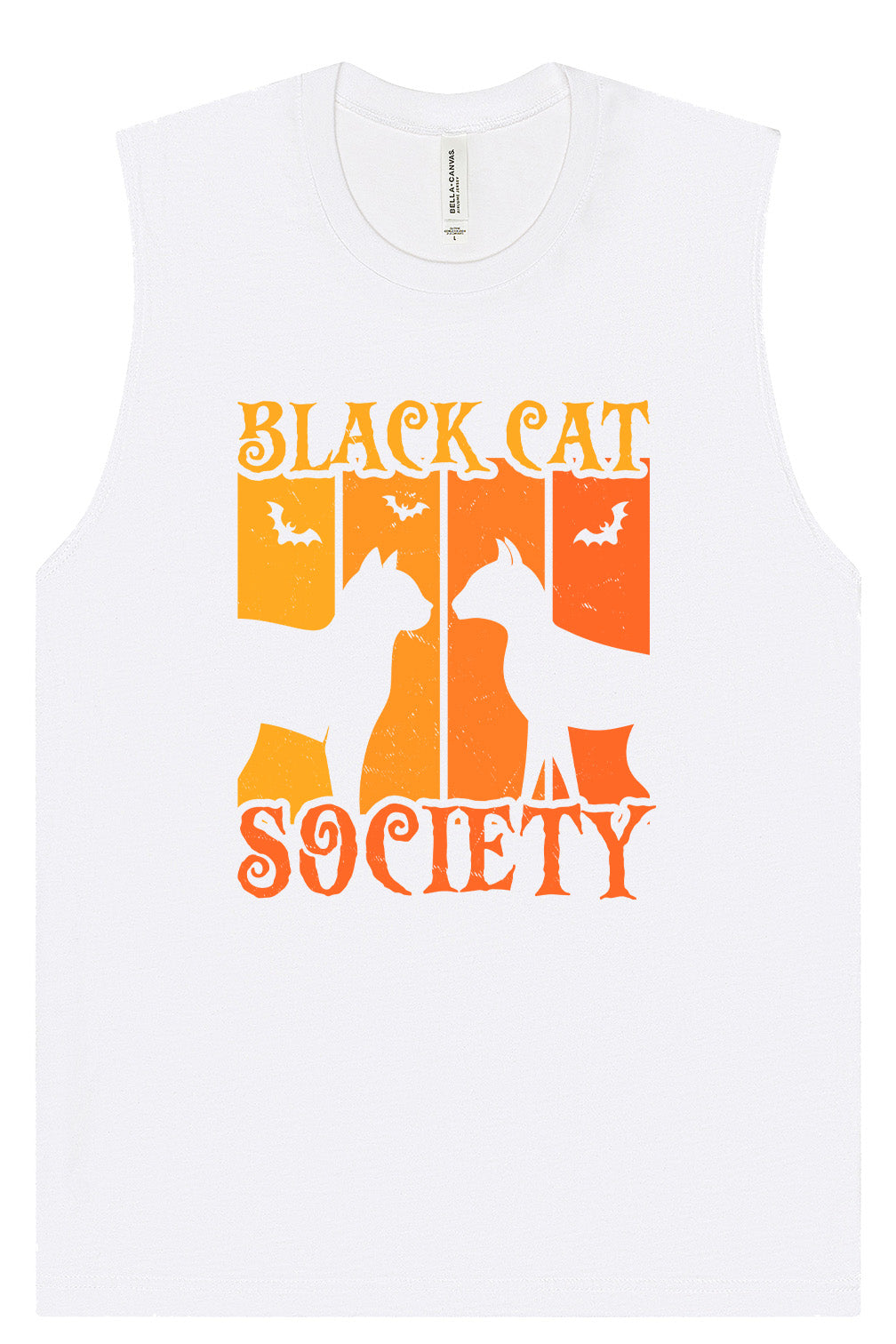 Black Cat Society Muscle Tank