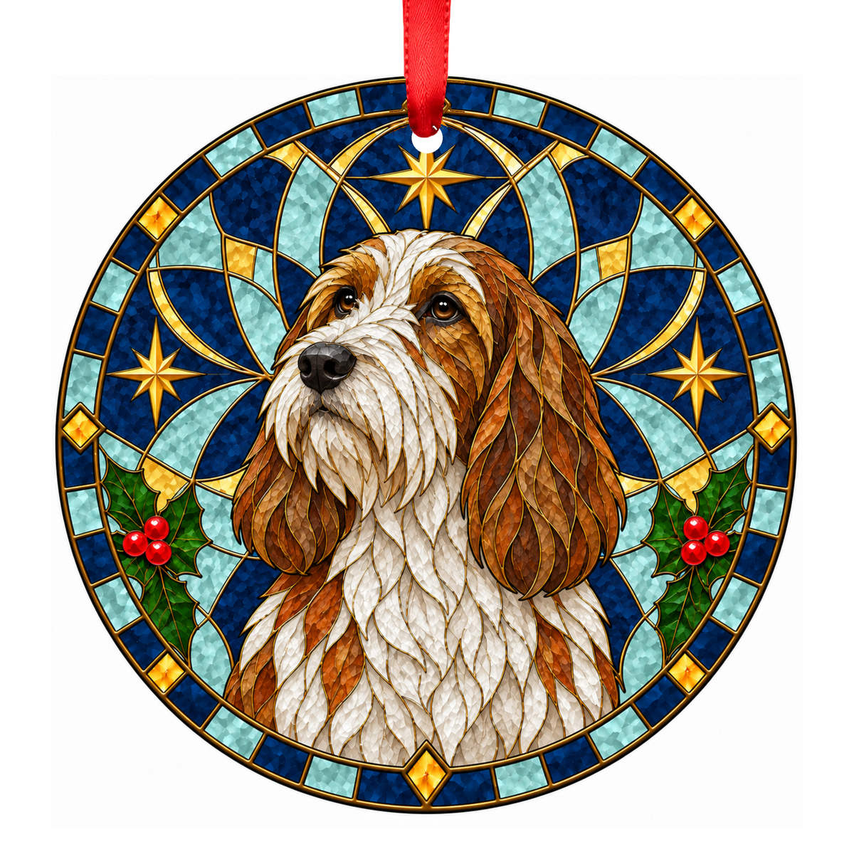 Petit Basset Griffon Vendéen — Orange and White