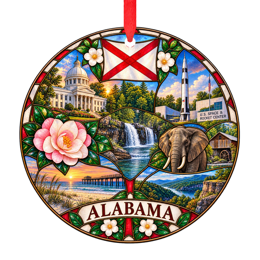 Alabama Christmas ornament collectible state keepsake