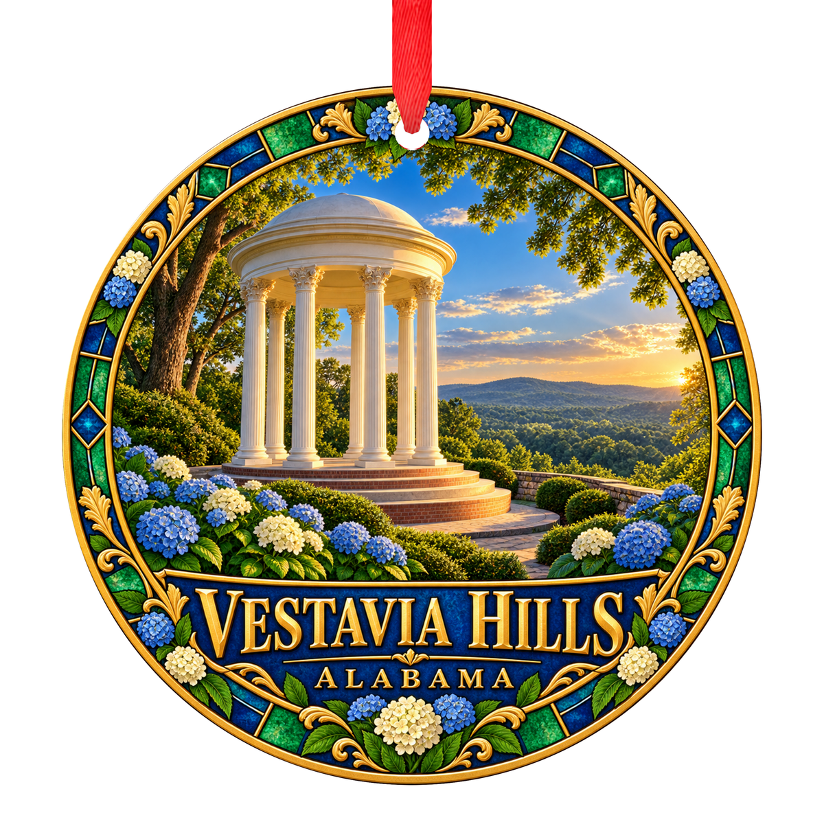 Vestavia Hills, Alabama Christmas Ornament – Hometown Keepsake, Alabama Souvenir & Collectible Gift