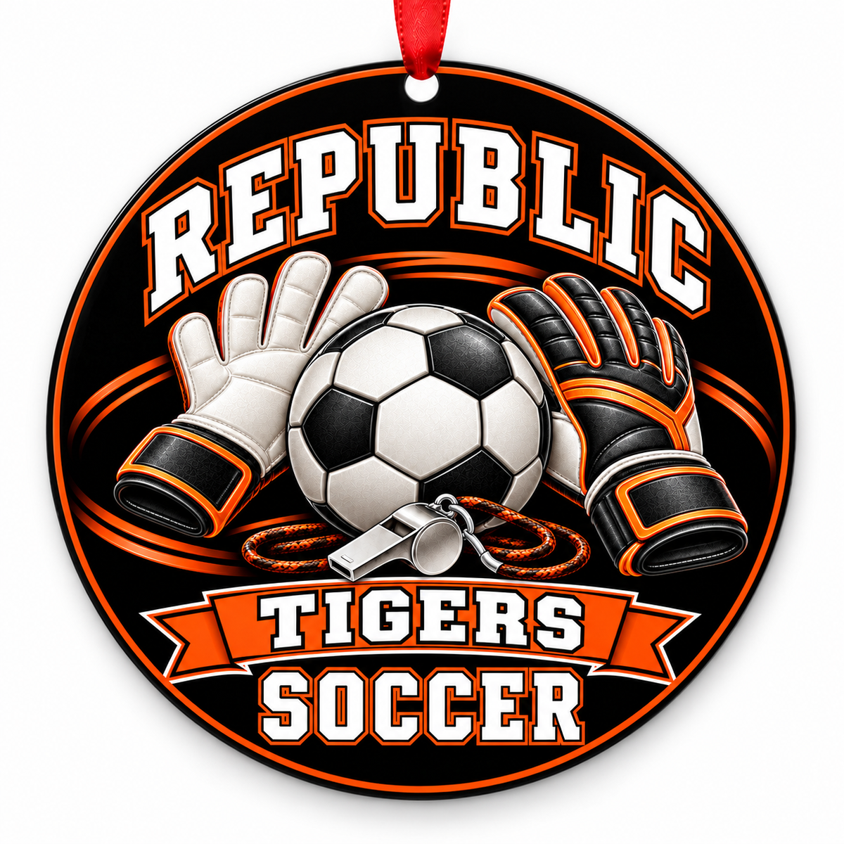 Republic Tigers SOCCER ornament — Goalkeeper Gear