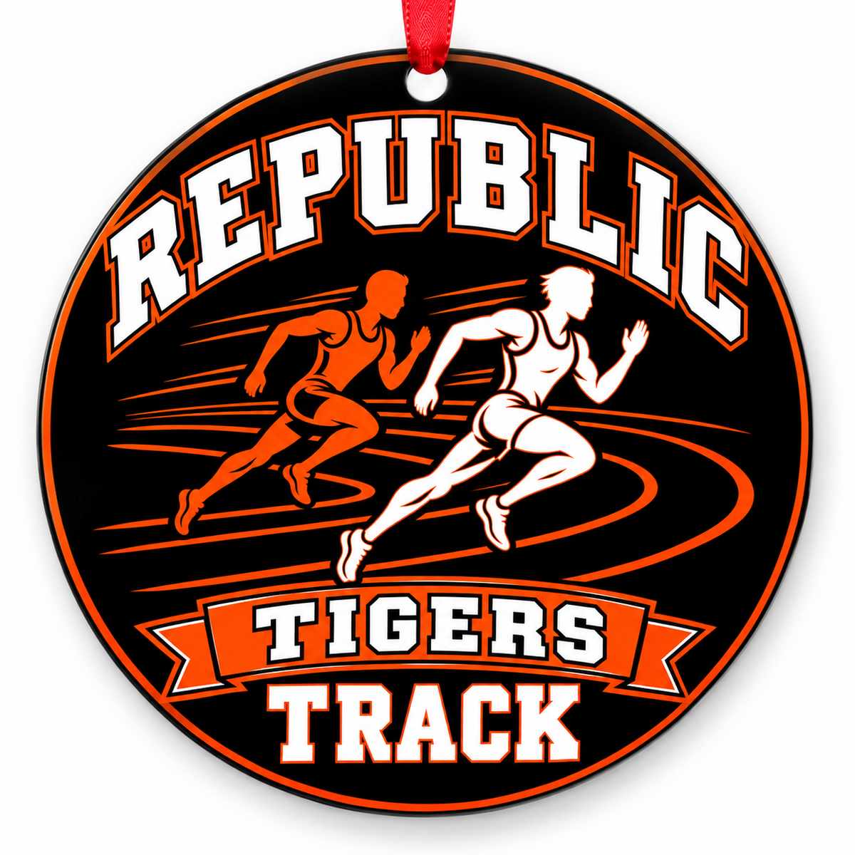 Republic Tigers TRACK ornament — Runners