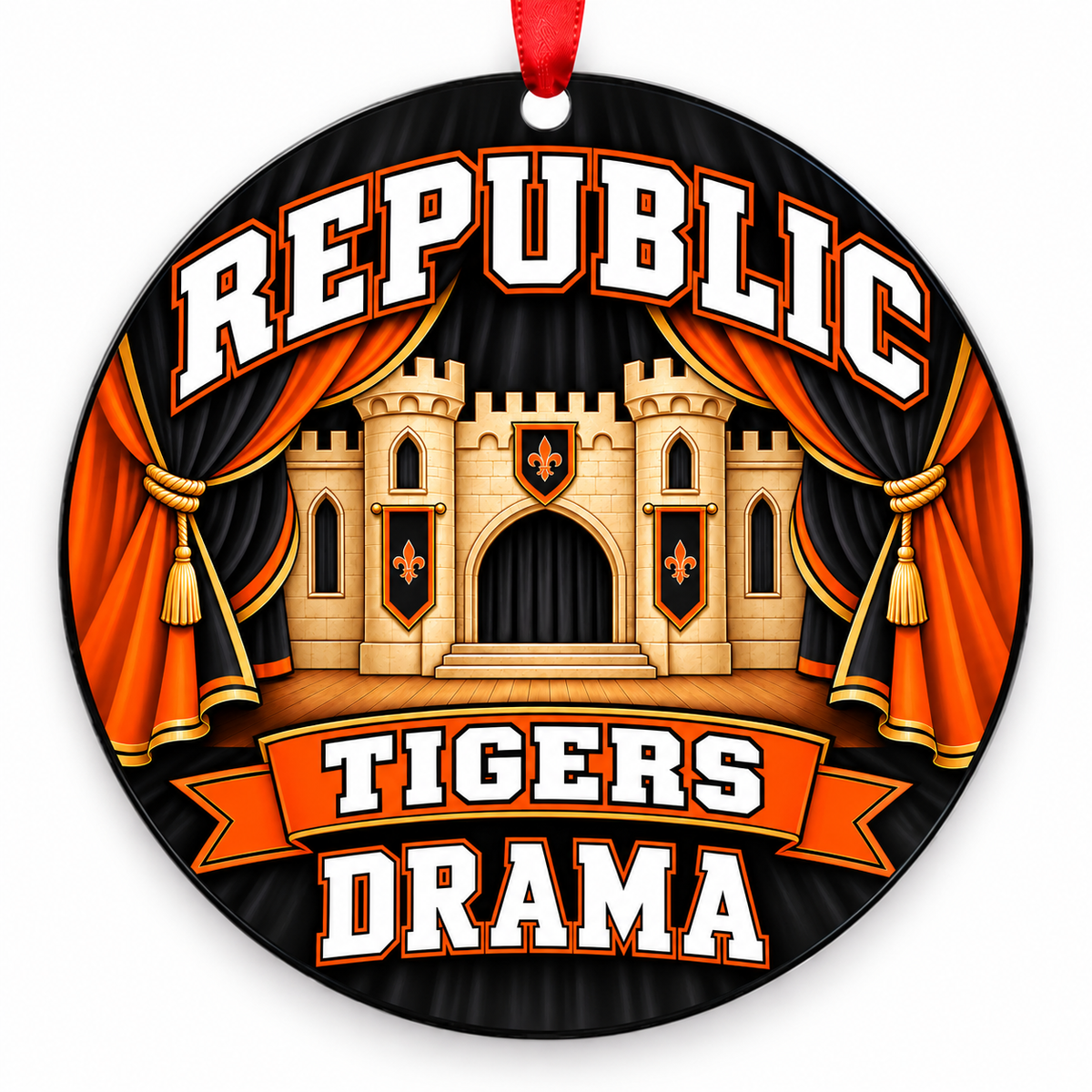 Republic Tigers DRAMA ornament — Castle Stage