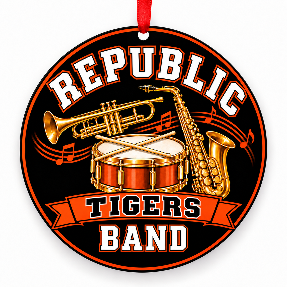 Republic Tigers Band Christmas Ornament