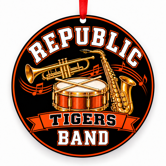 Republic Tigers Band Christmas Ornament