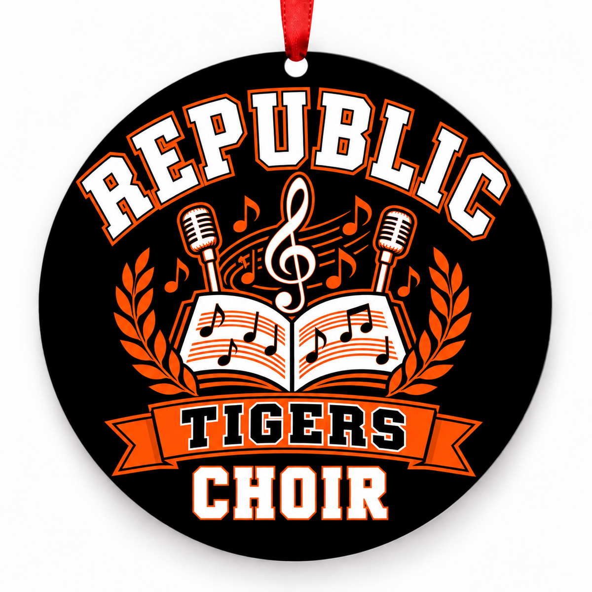 Republic Tigers Choir ornament — design 1