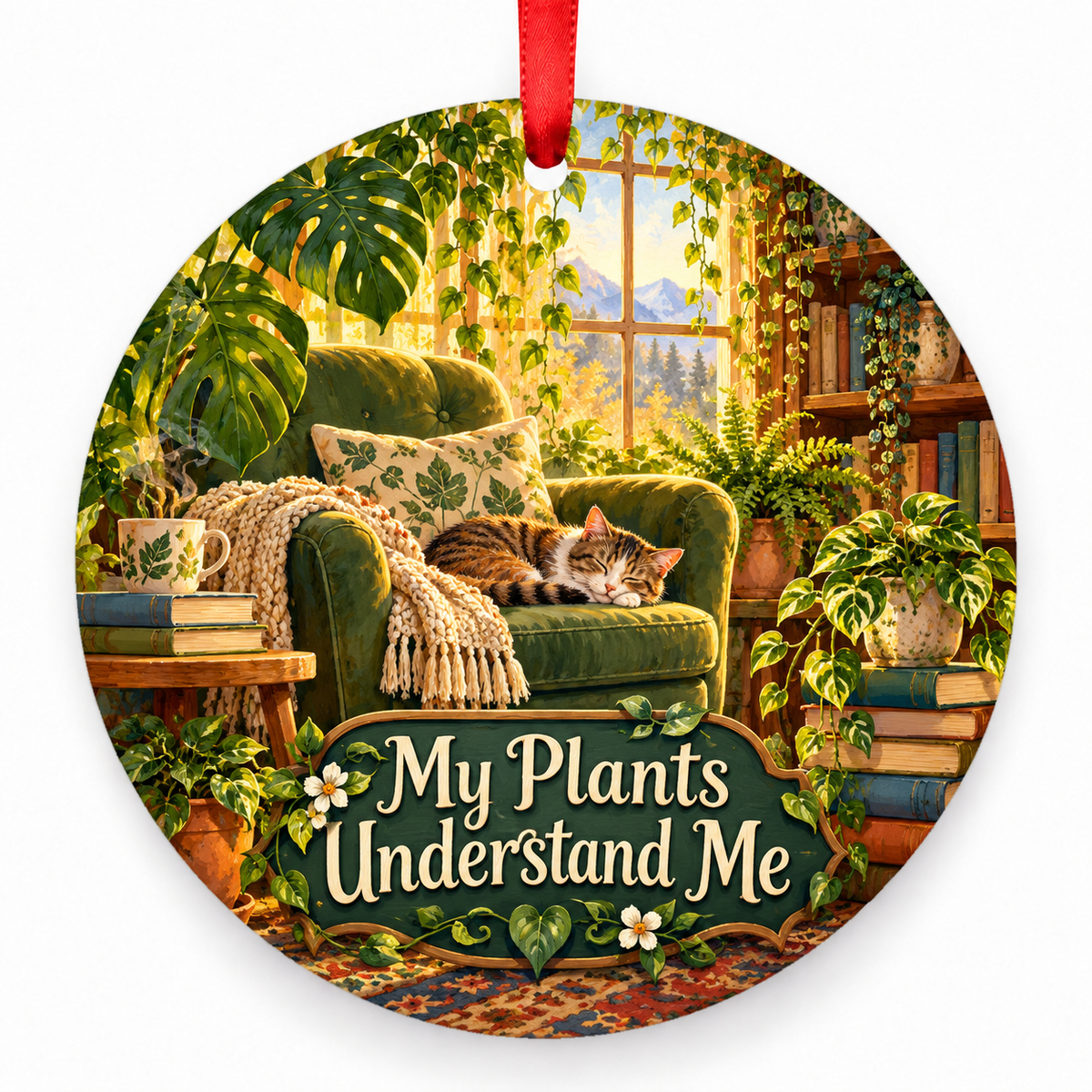 My Plants Understand Me ornament