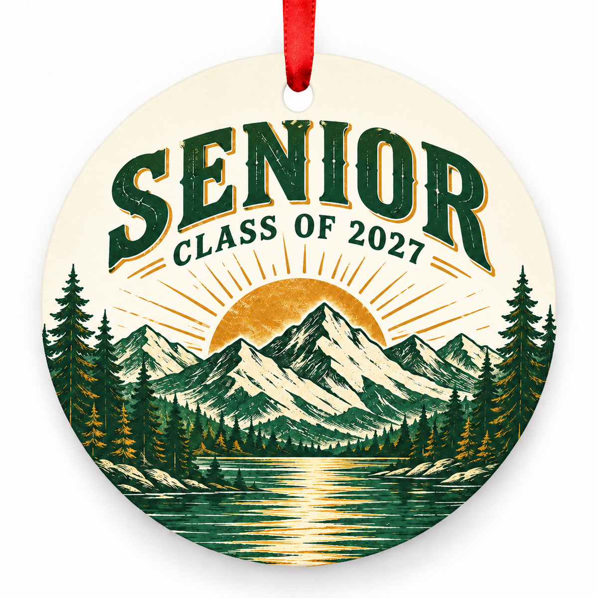 Adventure Ahead Senior Class of 2027 ornament