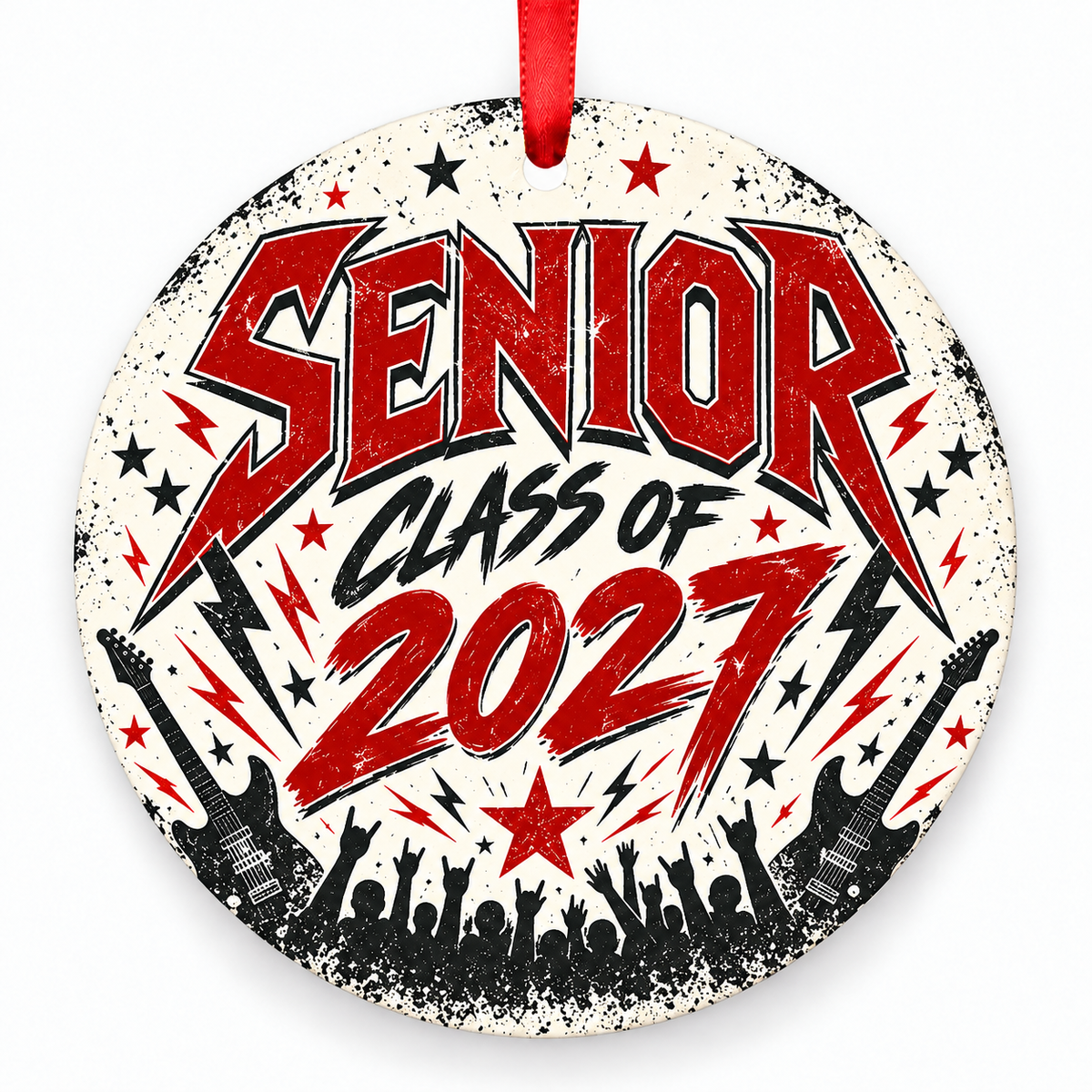 Rock Tour Senior Class of 2027 ornament