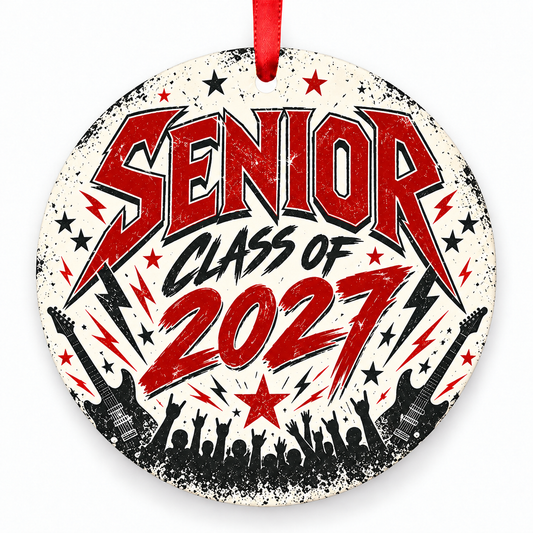 Rock Tour Senior Class of 2027 ornament