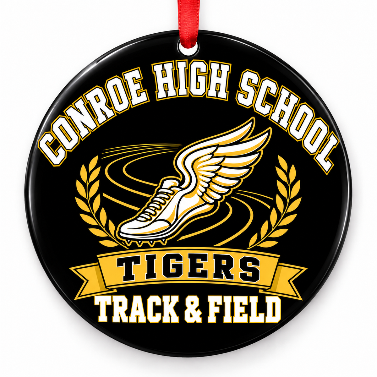 Conroe Tigers Track & Field – Winged Shoe
