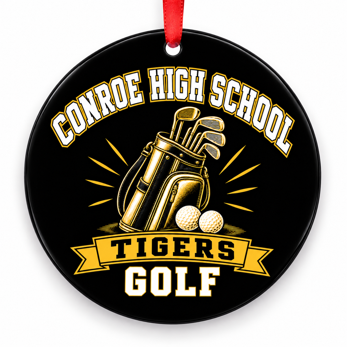 Conroe Tigers Golf – Golf Bag