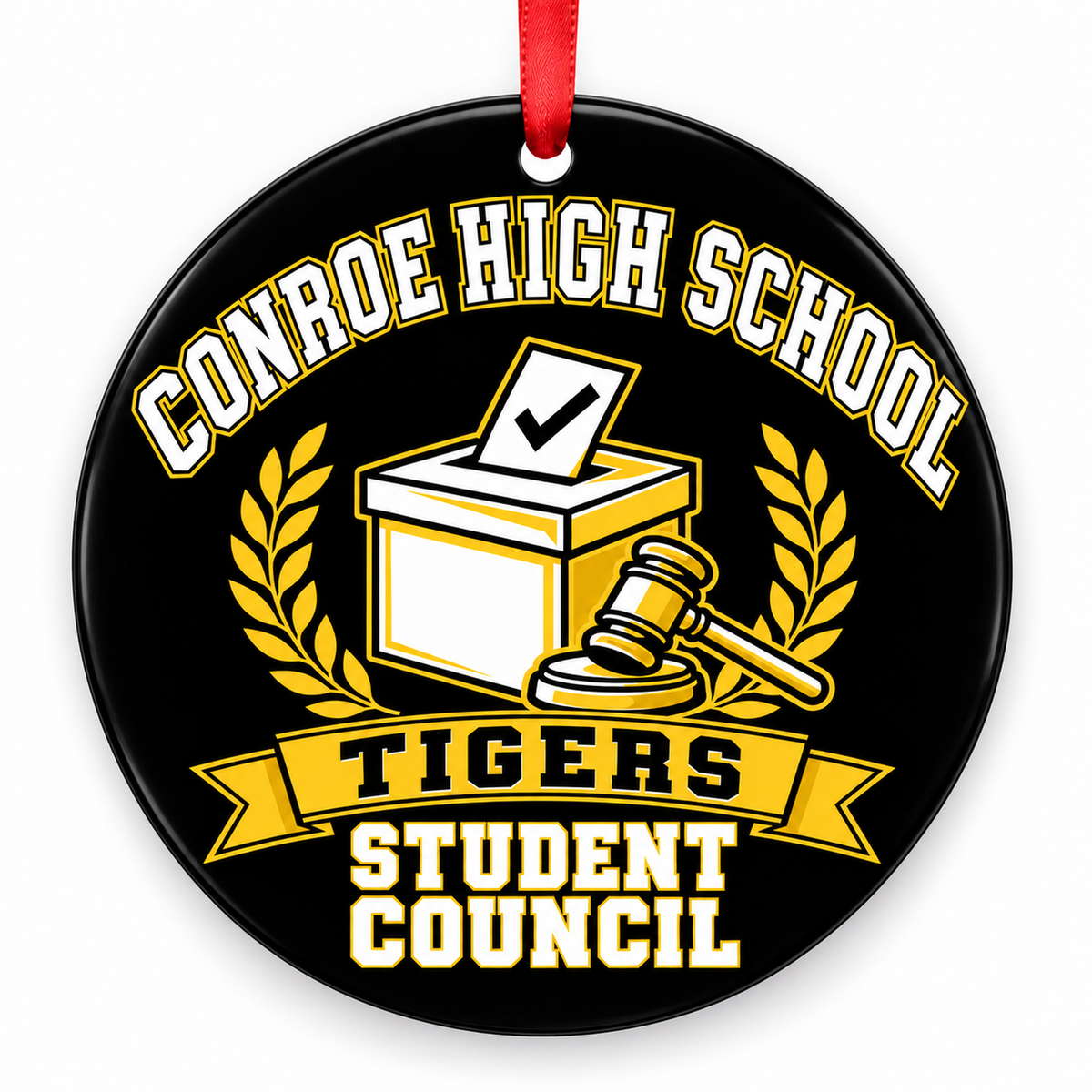 Conroe Tigers Student Council – Ballot & Gavel
