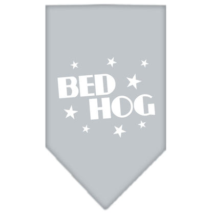 Pet and Dog Bandana Screen Printed, "Bed Hog"