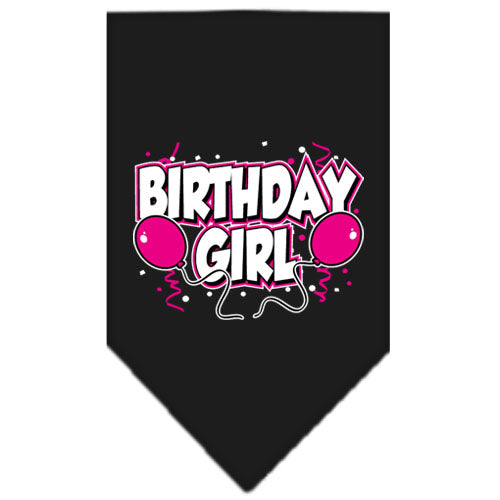 Pet and Dog Bandana Screen Printed, "Birthday Girl -or- "Birthday Boy"