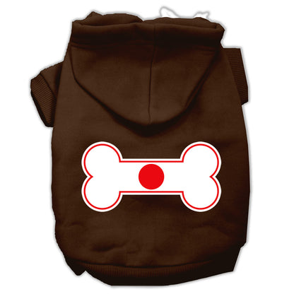 Pet Hoodie "Bone Flag Japan"