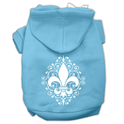 Pet Hoodie "Henna Fleur De Lis"