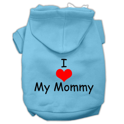 Pet Hoodie "I Love My Mommy"