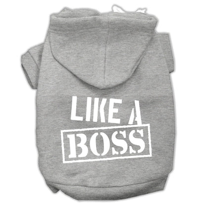 Pet Hoodie "Like A Boss"