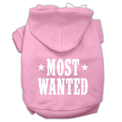 Pet Hoodie "Most Wanted"