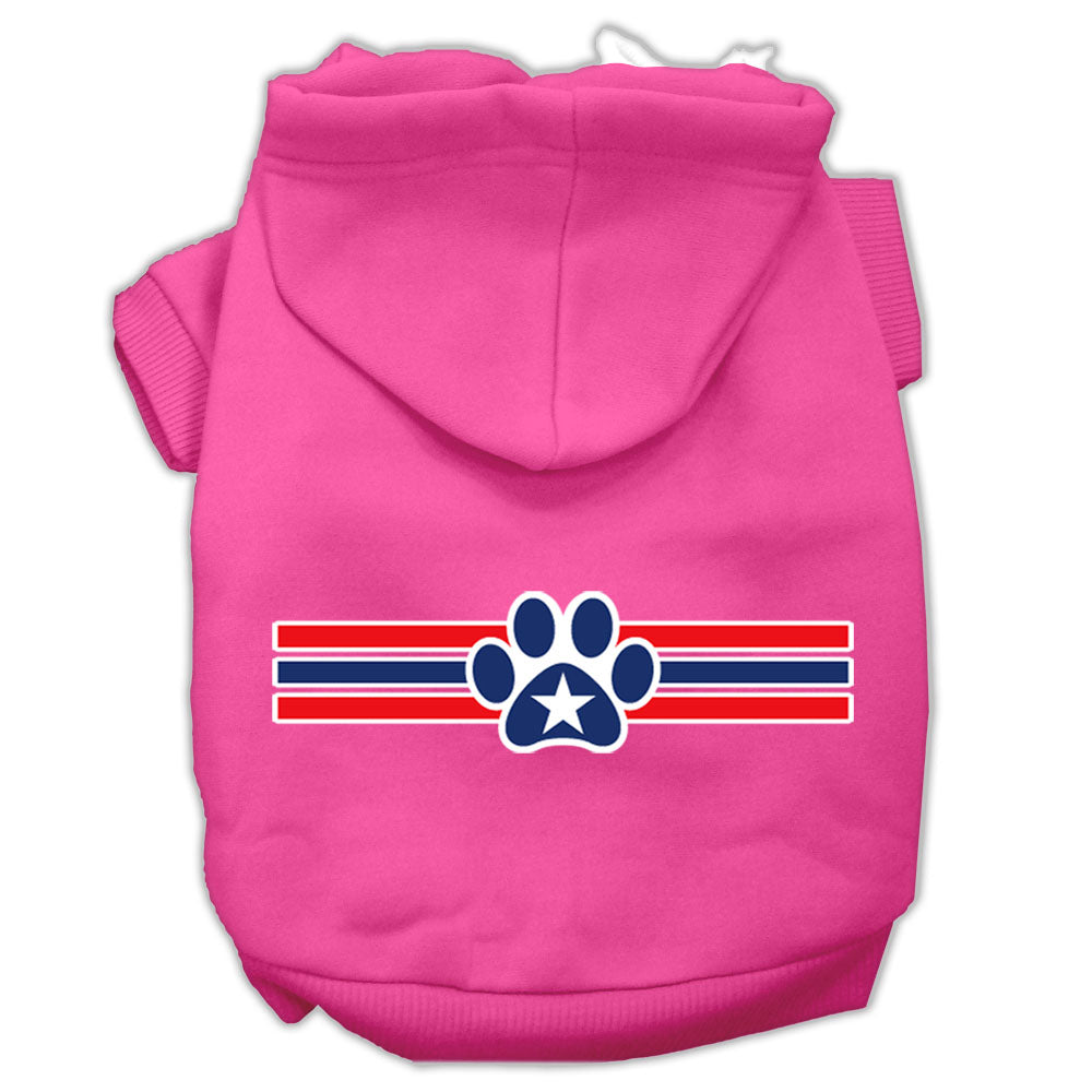 Pet Hoodie "Patriotic Star Paw"