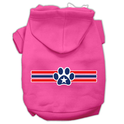 Pet Hoodie "Patriotic Star Paw"