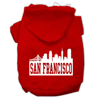 Pet Hoodie "San Francisco Skyline"