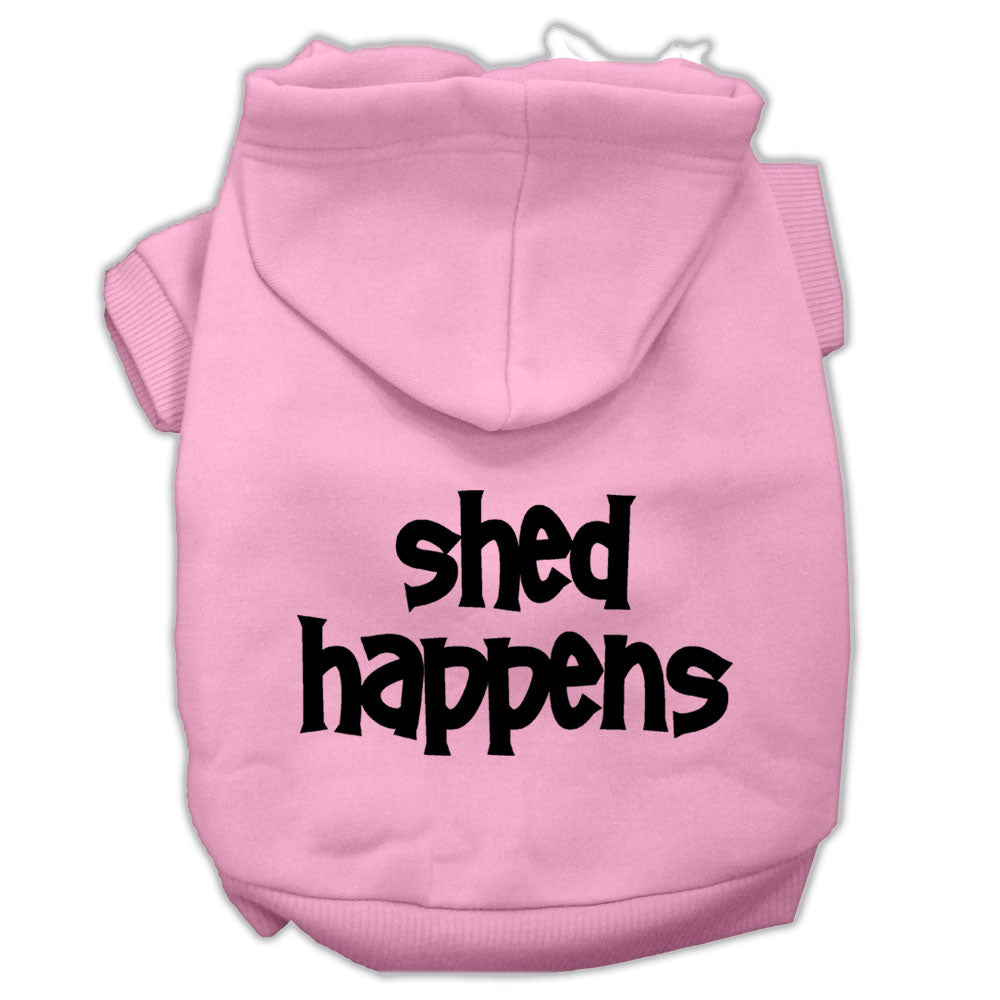 Pet Hoodie "Shed Happens"