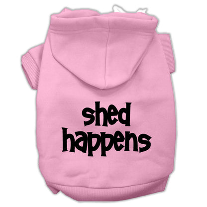Pet Hoodie "Shed Happens"