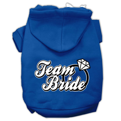 Pet Hoodie "Team Bride"