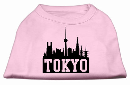 Pet Dog & Cat Shirt Screen Printed, "Tokyo Skyline"