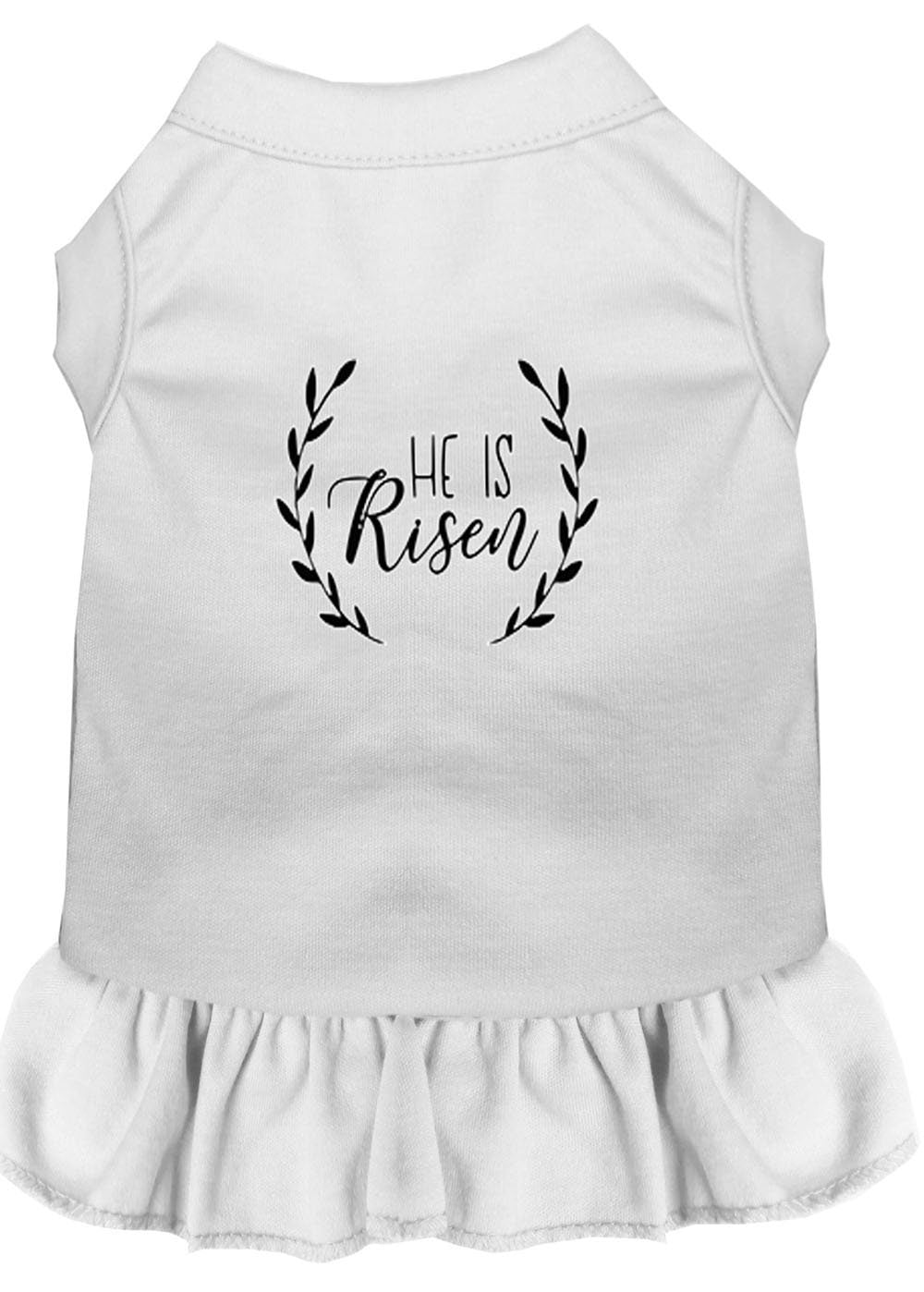 Pet Dog & Cat Dress Screen Printed, "He Is Risen"