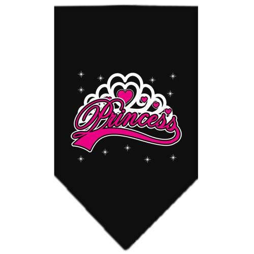 Pet and Dog Bandana Screen Printed, "I'm A Princess"