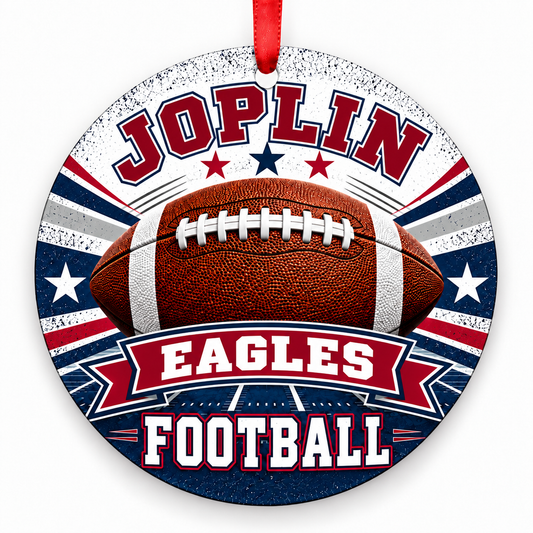 Joplin Eagles Classic Football Christmas ornament